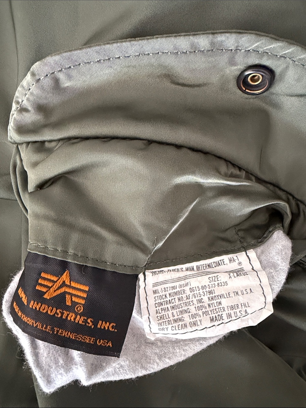 Army bomber jacket - Picture 4 of 4